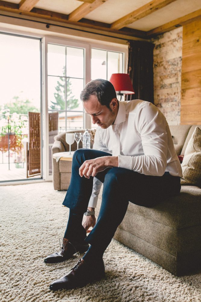 Hochzeitsreportage im Hotel Engel in Grän