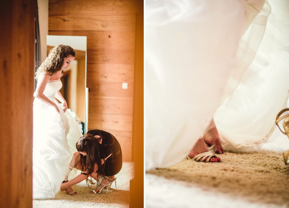 Hochzeitsreportage im Hotel Engel in Grän