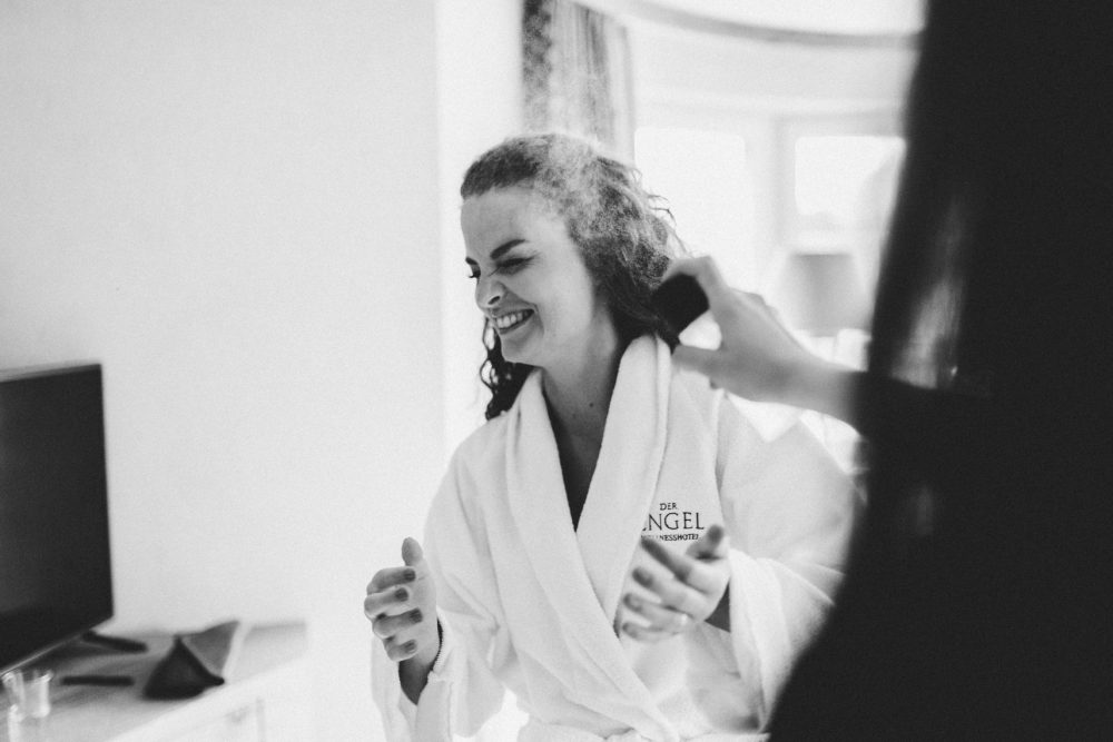 Hochzeitsreportage im Hotel Engel in Grän