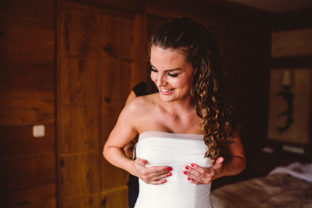 Hochzeitsreportage im Hotel Engel in Grän