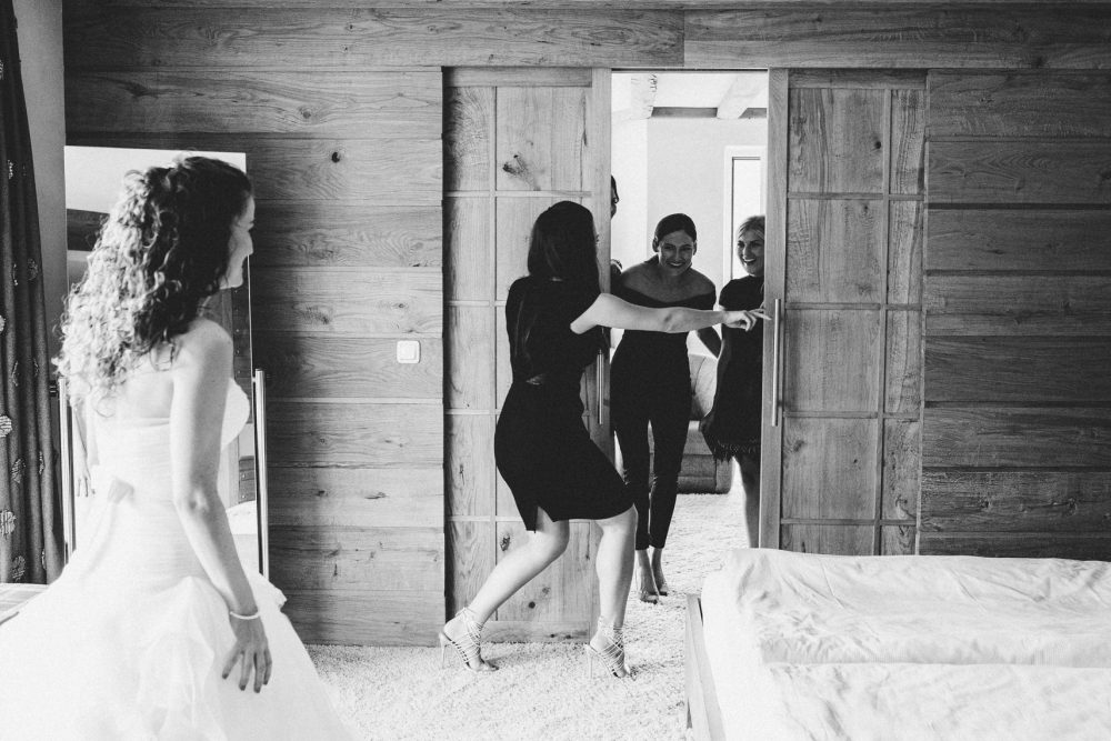 Hochzeitsreportage im Hotel Engel in Grän