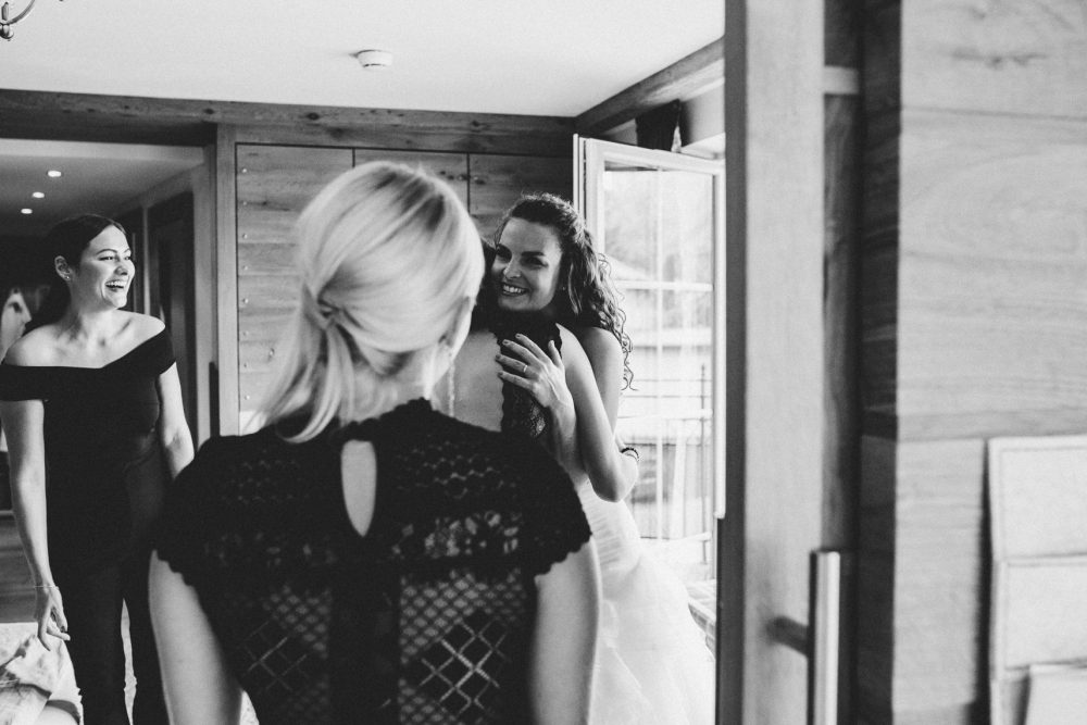 Hochzeitsreportage im Hotel Engel in Grän