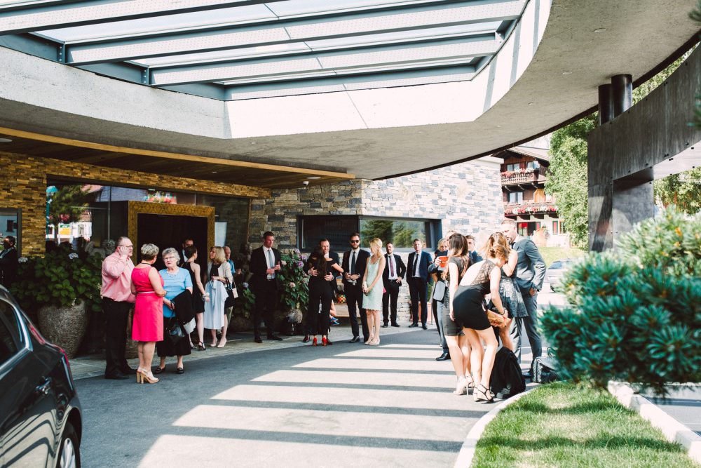 Hochzeitsreportage im Hotel Engel in Grän