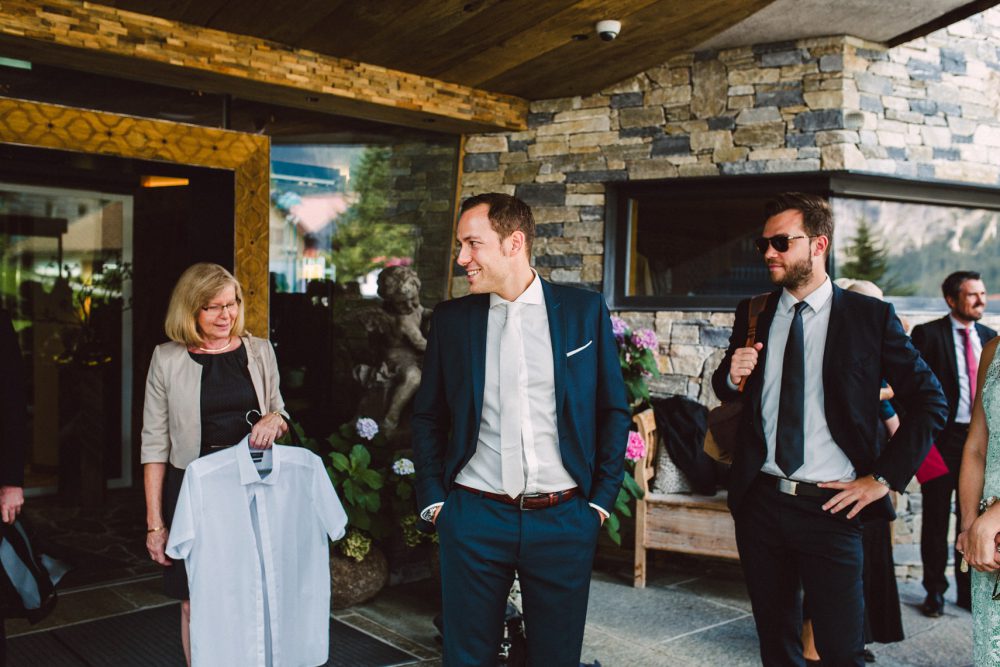 Hochzeitsreportage im Hotel Engel in Grän