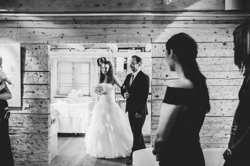 Hochzeitsreportage im Hotel Engel in Grän