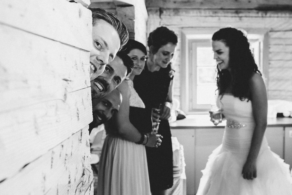 Hochzeitsreportage im Hotel Engel in Grän