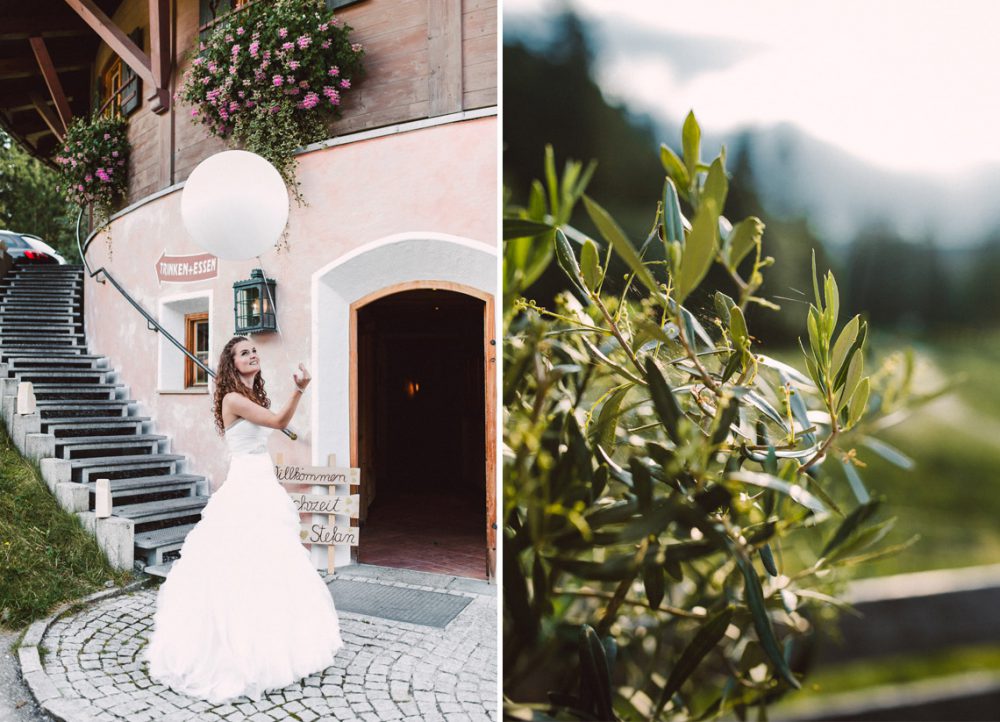 Hochzeitsreportage im Hotel Engel in Grän