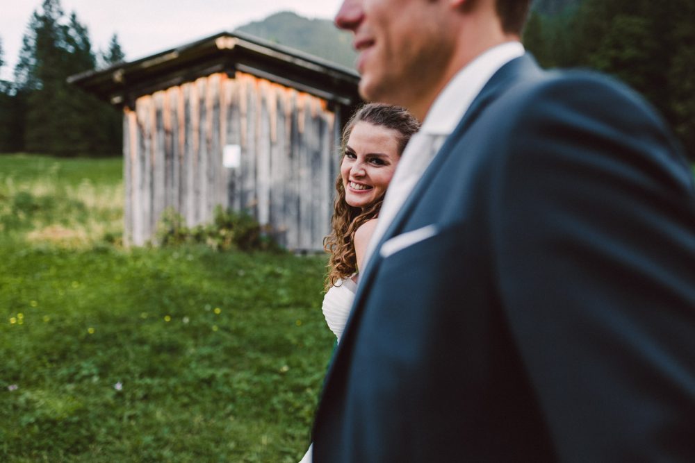 Hochzeitsreportage im Hotel Engel in Grän