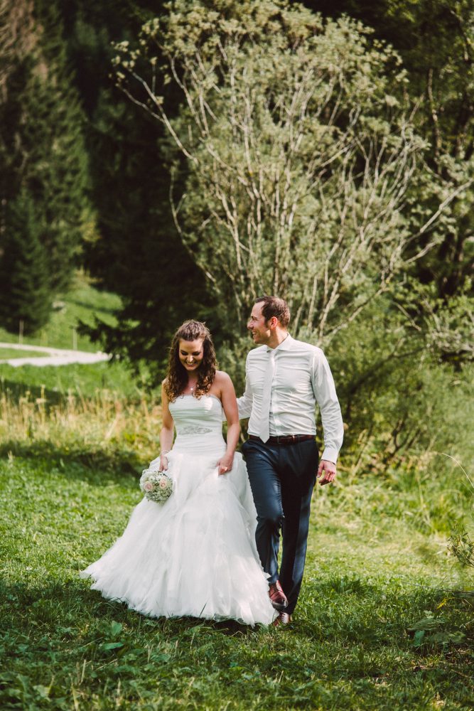 Hochzeitsreportage im Hotel Engel in Grän