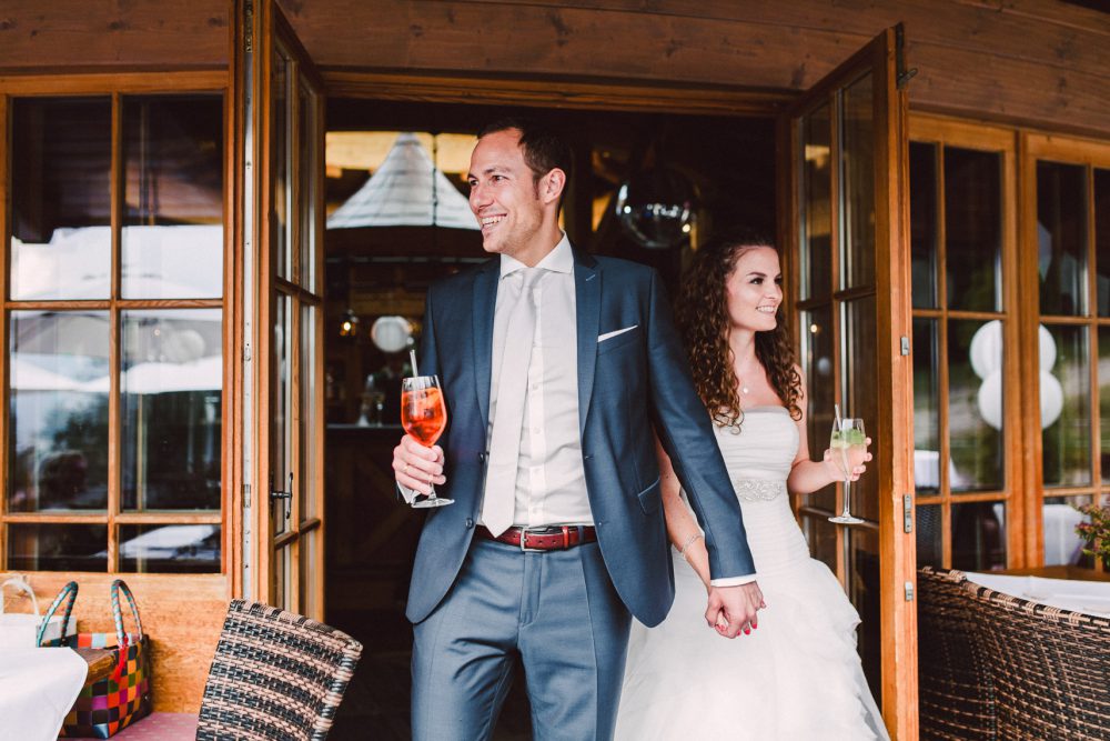 Hochzeitsreportage im Hotel Engel in Grän