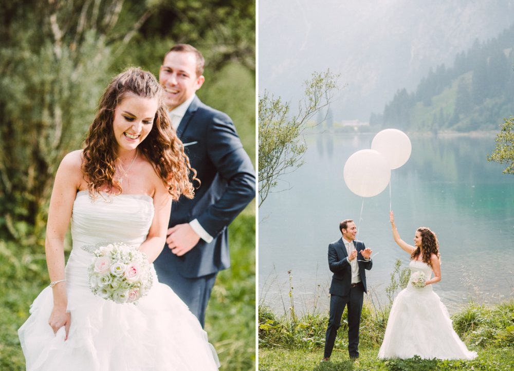Hochzeitsreportage im Hotel Engel in Grän
