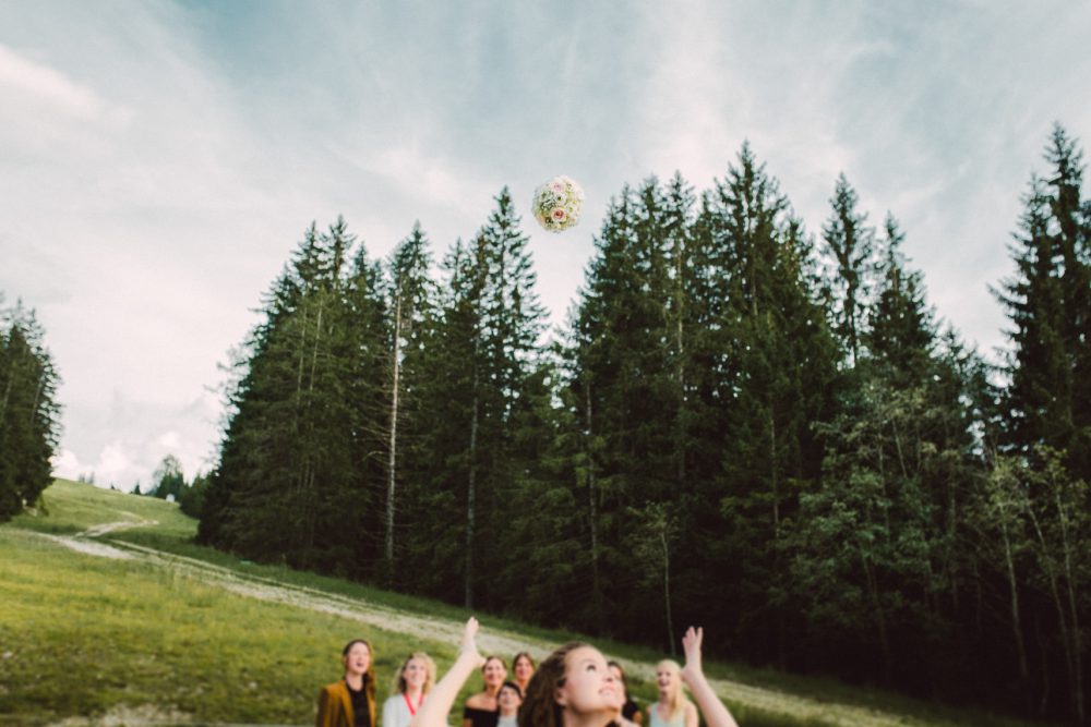 Hochzeitsreportage im Hotel Engel in Grän