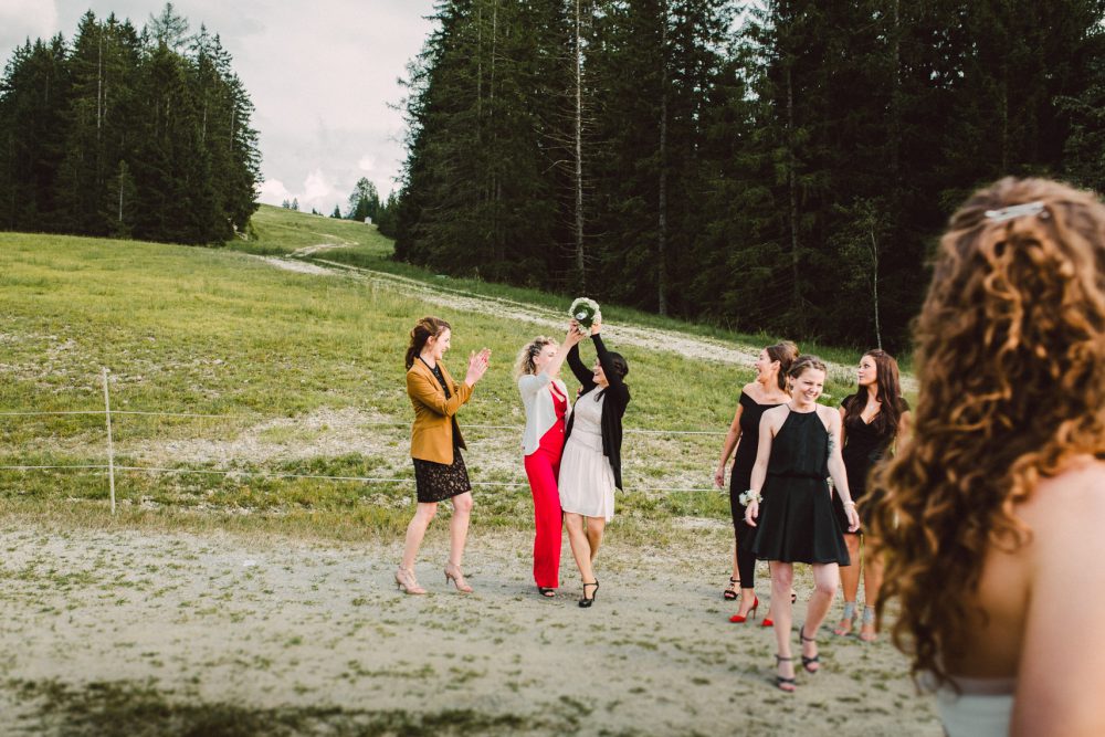 Hochzeitsreportage im Hotel Engel in Grän