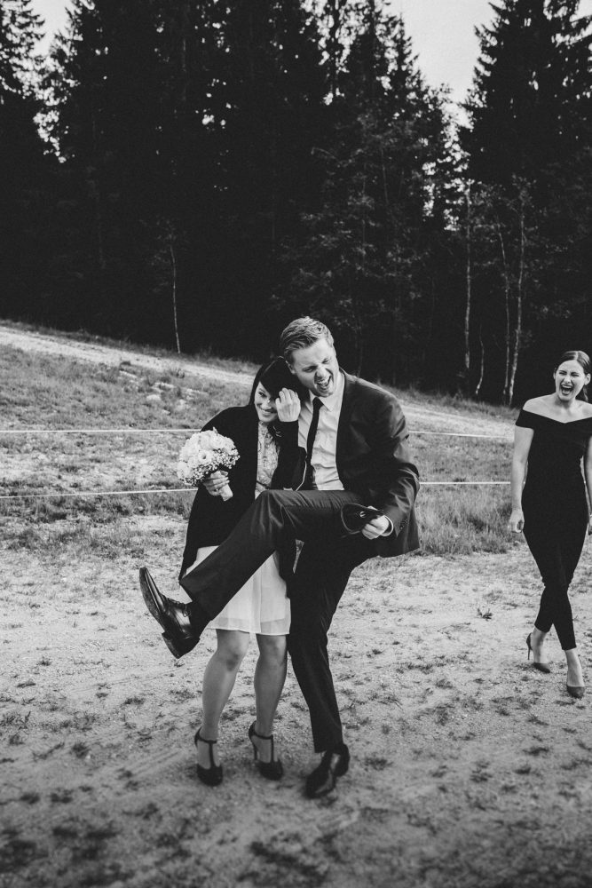 Hochzeitsreportage im Hotel Engel in Grän