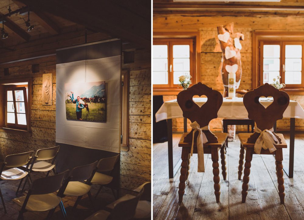 Hochzeitsreportage im Hotel Engel in Grän