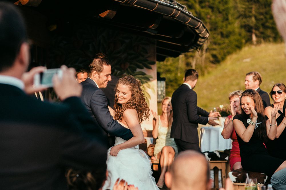 Hochzeitsreportage im Hotel Engel in Grän
