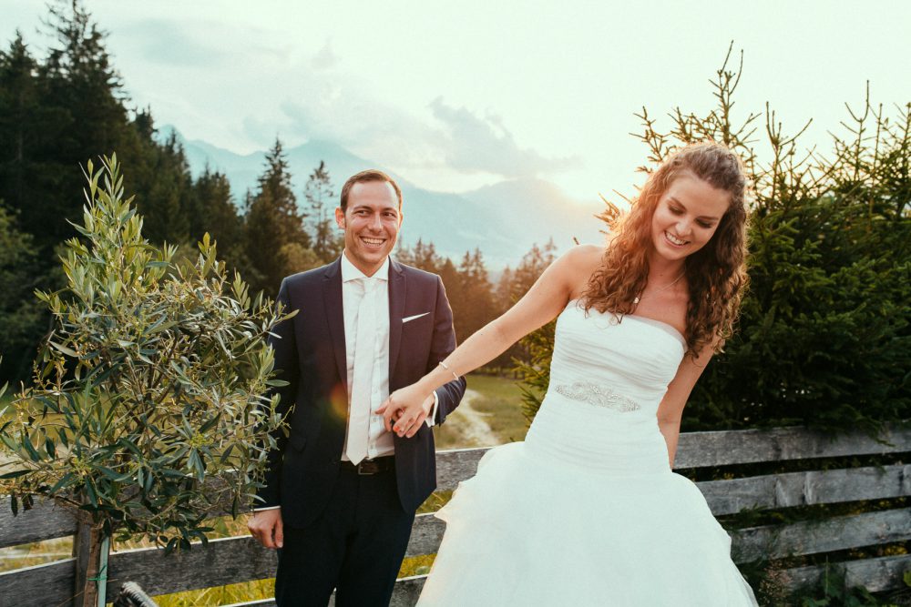 Hochzeitsreportage im Hotel Engel in Grän