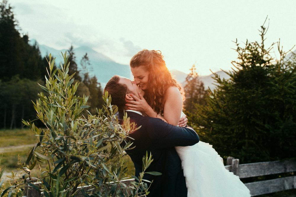 Hochzeitsreportage im Hotel Engel in Grän
